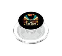 Chicken Grandpa Funny Poultry Farm Chicken PopSockets PopGrip for MagSafe
