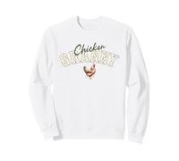 Chicken Granny Vintage Hen Floral Poultry Farming Aesthetic Sweatshirt