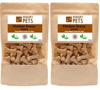 Chicken Gravy Bones Dog Treat, 200g (Pack of 2)
