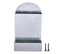 Chicken Grit Feeder | Metal Coop Accessories - Poultry Feed Trough - for Backyard Free-Range Area Farmers Breeders Keepers Rabbit Ferret Hamster Goat