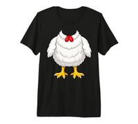 Chicken Halloween Graphic Cool Stylish Fun Chicken Costume Premium T-Shirt
