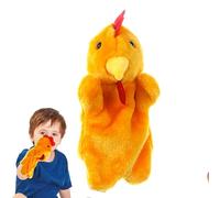 Chicken Hand Puppet Farm Animal Toy Realistic Bird Character | Funny Hen Costume Puppet, Interactive Rooster - Puppet Own, Bauernhyard Showpiece, Figurine