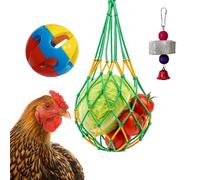 Chicken Hanging Feeder Enrichment Toys Ball (Color Toy)