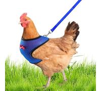 Chicken Harness, Chicken Harness for Chicken, Adjustable Breathable Chicken Harness Belt, Comfortable Hen Vest Pet Supplies, 3.6ft Training Rope for Chicken, Duck, Geese, Small Pets