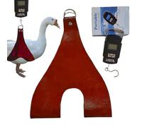 Chicken Harness - Poultry Weighing Harness Set, Integrated Scale Case, Convenient Cradle for Handling, Practical Cattle Measuring Accessory for Chickens, Ducks