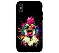 Chicken Hen Female Chick Farm Cluck Farmer Cute Chickens Case for iPhone X/XS