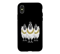Chicken Hen Rooster Rap Old School Retro Streetwear 80s 90s Case for iPhone X/XS