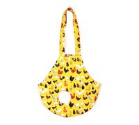 Chicken Holder Bag For Safe And Comfortable Poultry Transport Slings Bag With Breathable Canvas For Outdoor Walking Rooster Carrying Slings