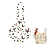 Chicken Holder Bag - Poultry Sling | Breathable Durable Easy To Clean Portable Comfortable Hen Carrier For Rooster Transport, Bird Restraint Wrap, Wing Protection Fleece