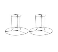 Chicken Holder Set of 2 Stainless Steel Beer Can Chicken Holders Rack Stand for Grill Roaster Smoker Oven Roasting Tool Beer Can Chicken Holder for Grill and Smoker