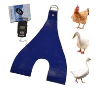 Chicken Holder Sling - Hen Weighing Sling with Weight Scale, Portable Poultry Carrier for Lifting Small Animals | Durable Nylon Hangable Sling for Accurate Farm Weighing Up to 35kg
