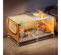 Chicken House for 4 Chickens Outdoor with Creative Appearance, Small Chicken Coops for 2-4 Chickens Easy to Assemble, Rabbit Cage Indoor and Outdoor(75 * 39 * 45cm)