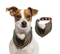 Chicken House Pet Scarf Dog Bandanas Spring Summer Soft Cotton Puppy Scarfs Adjustable Accessories for Small Medium Large Girl Boy Pup Medium