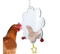 Chicken House Toys - Flower Shaped Parrot Toy for Parrot | Interactive Gingling Toys, Bird Shed Accessories, Chicken Nutrition Toys for Pet Birds, Nutrition Hanging Bird Toy