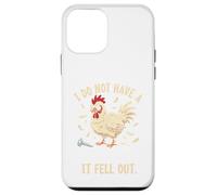 Chicken I Don't Have A Screw Loose, Funny, Jokes, Sarcastic Case for iPhone 12 mini