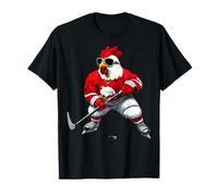 Chicken Ice Hockey T-Shirt