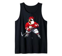 Chicken Ice Hockey Tank Top