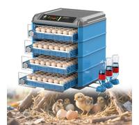 Chicken Incubators For Hatching Eggs With Automatic Egg Turning,Temperature & Humidity Control And LED Screen, General Purpose Incubator For Chickens Ducks Birds,Farm Incubation
