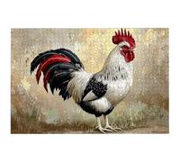 Chicken Jigsaw Puzzles for Adults 1000, 1000 Piece Jigsaw Puzzles for Adults, 75x50cm Hard Impossible Wooden Puzzle, Challenging Game for the Whole for Women, Gifts for Men, Theme: (Animal), -7901