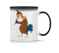 Chicken Joe Is A Vibe Ambasador Classic Magic Ceramic Coffee Tea Cup White Black Pink 330ml