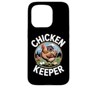 Chicken Keeper Fresh Eggs Daily Farm Living Chicken Case for iPhone 15 Pro