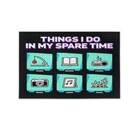 Chicken Keeper Spare Time Infographic Pattern Wooden Jigsaw Puzzle Challenging and Educational Masterpieces Puzzle 500 Piecing