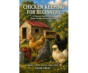 Chicken Keeping for Beginners: A Practical Guide to Raising Happy, Healthy Backyard Chickens: Everything You Need to Know About Breeds, Coops, Feeding, Egg Production, Health Care, and More