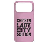 Chicken Lady City Edition Urban Farming Backyard Coop Case for iPhone 17 Pro Max