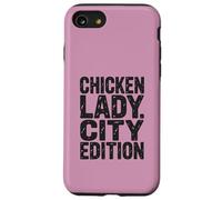 Chicken Lady City Edition Urban Farming Backyard Coop Case for iPhone SE (2020) / 7/8
