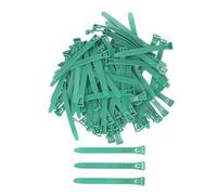Chicken Leg Bands Numbered Poultry Identification Rings Reusable Durable PP Material for Chickens Ducks Geese Pigeons 1 100 Count 100 Pieces (Green)
