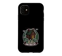 Chicken Leg Hut Anatomy Chart Slavic Folklore Fan Case for iPhone 11