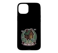 Chicken Leg Hut Anatomy Chart Slavic Folklore Fan Case for iPhone 15 Plus