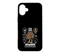 Chicken-Leg Hut Taxonomy Slavic Folklore Fan Case for iPhone 16 Plus