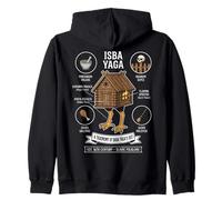Chicken-Leg Hut Taxonomy Slavic Folklore Fan Zip Hoodie