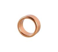 Chicken Leg Identification Rings, Chicken Leg Rings 20Pcs Inner Diameter 8/10mm High 6mm Aluminum Foot Ring Pigeon Training Flight Competition Bird Supplies(Gold,8 x 6mm( ID x H ))