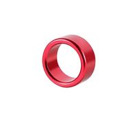 Chicken Leg Identification Rings, Chicken Leg Rings 20Pcs Inner Diameter 8/10mm High 6mm Aluminum Foot Ring Pigeon Training Flight Competition Bird Supplies(Rood,10 x 6mm( ID x H ))