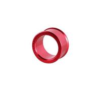 Chicken Leg Identification Rings, Chicken Leg Rings 30 Pcs Aluminum Pigeon Training Foot Ring Id8mm Parrot Racing Flight Identification Bird Supplies(Rood)