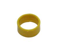 Chicken Leg Poultry Identification Rings, Poultry Foot Rings For Chickens Ducks Parrots Multicolor 1.6-2.0cm 100 Pcs(Yellow,Inner Diameter 1.8cm)