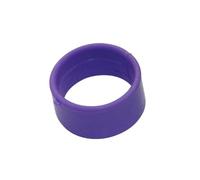 Chicken Leg Poultry Identification Rings, Poultry Foot Rings For Chickens Ducks Parrots Multicolor 1.6-2.0cm 100 Pcs(Purple,Inner Diameter 2.0cm)