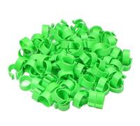 Chicken Leg Rings 100PCS 6-Color Chicken Duck Leg Rings Goose Animal Identification Tool Foot Blank Label Buckles Band Clip-on 16/18/20/25.0mm(Color 03,25.0mm)