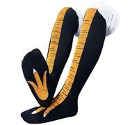 Chicken Leg Socks for Women Men Funny Novelty Crazy Sock White Elephant Gifts for Adults Gag Gift Chicken Feet Socks, Yellow, One size