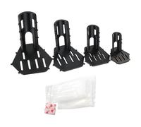 Chicken Leg Support Kit - Durable ABS Brace Set, Poultry Foot Splints Toe Separators, Bandage Cable Tie Kit, Recovery Alignment Tool | Injury Rehab Solution for Ducks Geese Hens Use