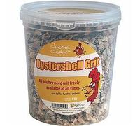 'Chicken Lickin'' OYSTERSHELL GRIT is soluble grit specially selected to provide the best for your chickens 1 litre tub