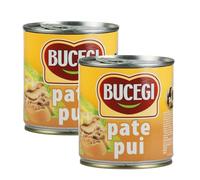 Chicken Liver Pate, by BUCEGI, Tinned Food Packaging (2 Pack, Chicken Liver Pate 300g)