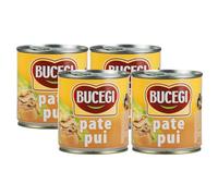 Chicken Liver Pate, by BUCEGI, Tinned Food Packaging (4 Pack, Chicken Liver Pate 300g)