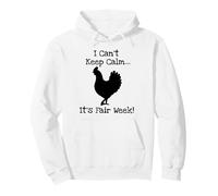 Chicken Livestock Showing Poultry State and County Fair Show Pullover Hoodie