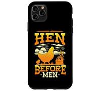 Chicken Lover Hen Before Men Chicken Farmer Case for iPhone 11 Pro Max
