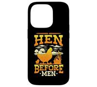 Chicken Lover Hen Before Men Chicken Farmer Case for iPhone 14 Pro