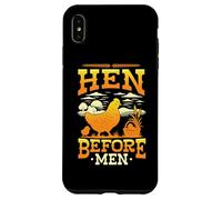 Chicken Lover Hen Before Men Chicken Farmer Case for iPhone XS Max