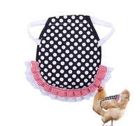 Chicken Managed - Adjustable Hen Saddle Apron, Breathable Poultry Protection Equipment | Lightweight Guard | Durable Rooster Cover | Rooster Clothing